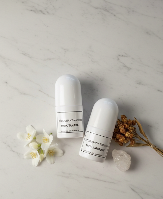 Déodorant naturel au musc